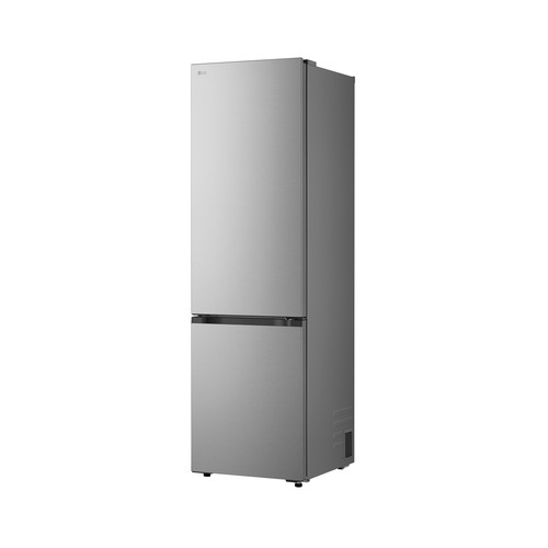 Frigorífico combi 203cm LG GBBSJ20EPY Inox antihuellas NO FROST, clasificación energética: E, H: 203cm, A: 59,7cm, F: 67,5cm, capacidad total: 375L.