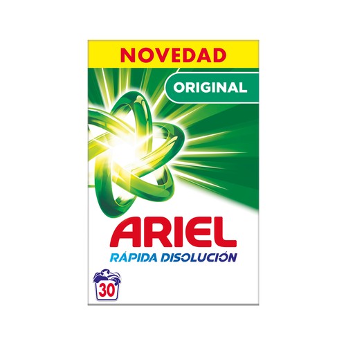 ARIEL Detergente en polvo 30 DS.