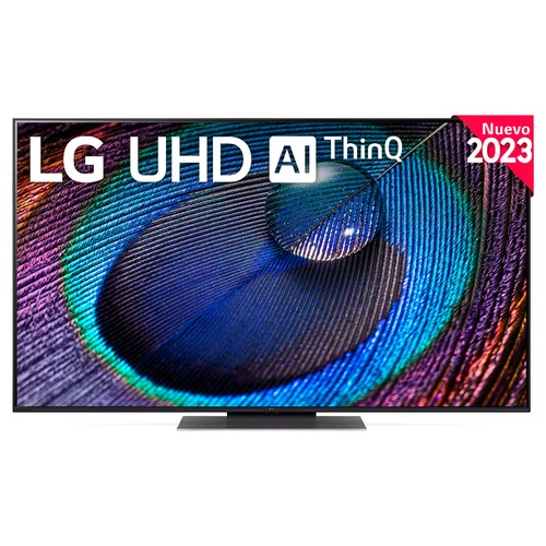Televisión 139,7cm (55") LED LG 55UR91006LA 4K HDR 10 PRO, SMART TV, WIFI, TDT T2, USB reproductor y grabador, 3HDMI, 50HZ.