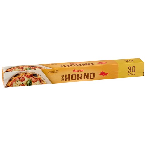 PRODUCTO ALCAMPO Papel vegetal para horno 30 hojas 38X42cm