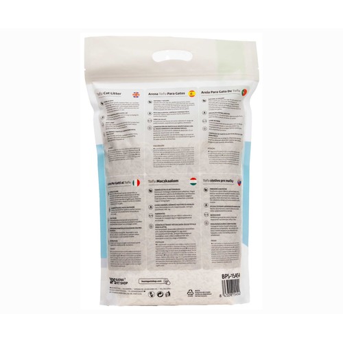 CANES JOB  Arena de gato taco tofu vegetal 6 l.
