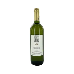 CERRO DE LOS PASTORES Vino blanco con D.O. Valdepeñas botella 75 cl.
