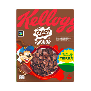 Imagen de KELLOGG'S Choco krispies Cereales con sabor a chocolate enriquecidos en vitaminas y hierro 330 g.
