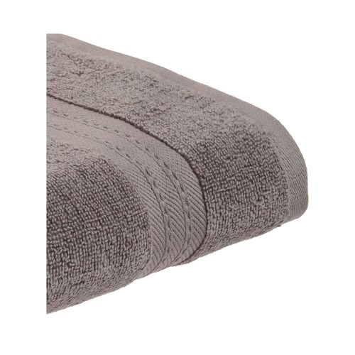 Toalla para tocador marrón 30x50cm algodón 400gsm modelo O Twist. ACTUEL