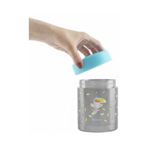 Termo para papilla de 350ml, color azul, BABYMOOV.