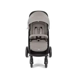 Cochecito 3 en 1 JOIE litetrax, plegable, color pebbe.