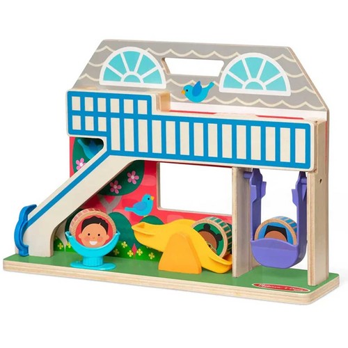 Juego Schoolyard Tumble Melissa&Doug, actividad educativa para niños. TUMBLE