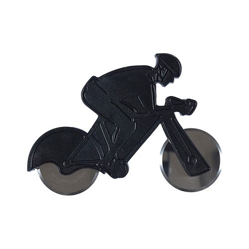 Cortador de pizza con forma de bicicleta, CMP.