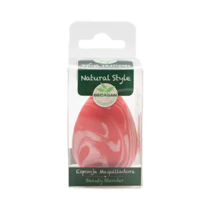 BECASAN NATURE Natural style Esponja para aplicar todo tipo de maquillaje.