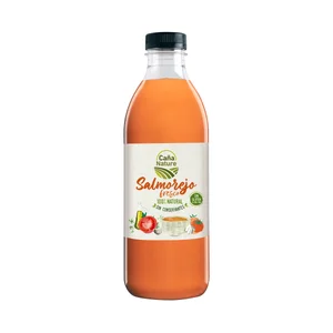 CAÑA NATURE Salmorejo fresco tradicional andaluz, 100% natural, sin gluten ni conservantes CAÑA NATURE 1 l.