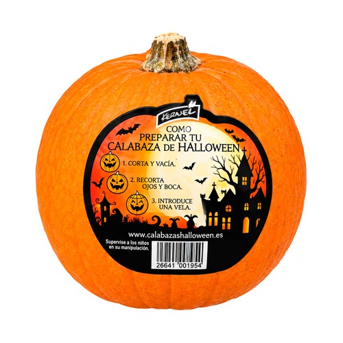 Calabaza Halloween 1 ud.
