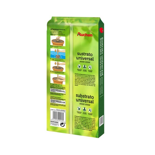 Saco de 5 litros de sustrato universal de cultivo PRODUCTO ALCAMPO.