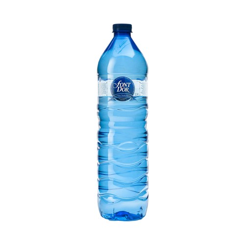 FONTDOR Agua mineral botella de 1,50 l.