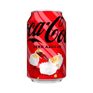 Imagen de COCA COLA Refresco de cola Zero sin azúcar lata de 330ml