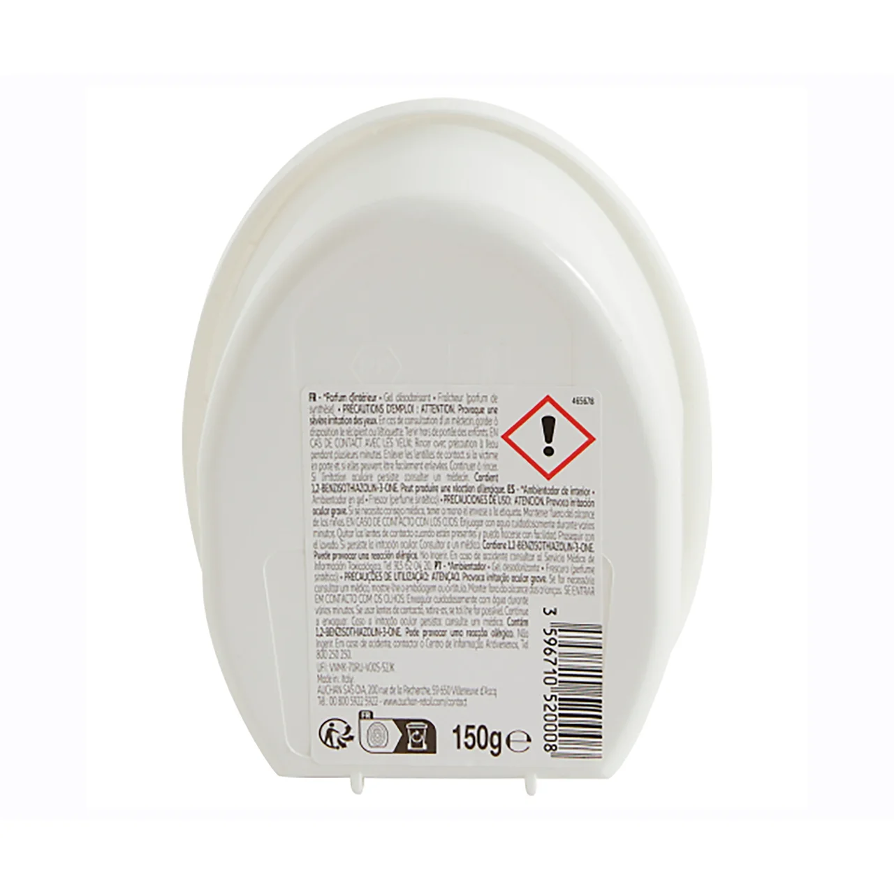 PRODUCTO ALCAMPO Ambientador en gel con fresco aroma 150 g.