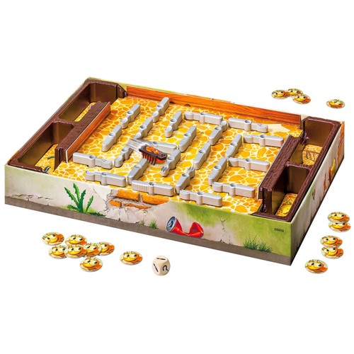 Ravensburger – La Cucaracha  10°ed. Glow in the dark, Juegos de Mesa para Niños, 2-4 Jugadores, 6+ Años