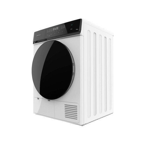 Secadora por condensación con bomba de calor CECOTEC Dresscode Dry 8400 Max+, capacidad de secado: 8KG, clasificación energética: A++, H: 84cm, A: 60cm, F: 66,5cm.