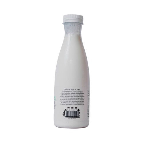 PASTORET Kéfir líquido natural con leche fresca de cabra 550 ml.