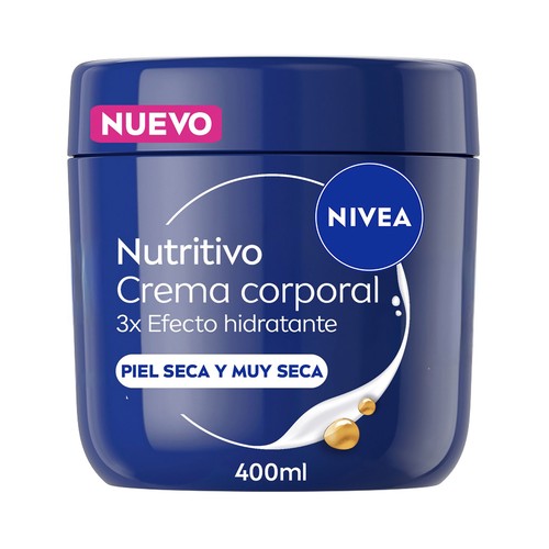 Formulada con 3X más ácido Hialurónico que la fórmula anterior, Sérum de Nutrición Profunda y Aceite de Almendras Natural para ofrecerle a la piel seca o muy seca un efecto 3X más hidratante y 72 horas de hidratación para una piel de aspecto saludable en sólo 3 días.Su textura no grasa hidrata en profundidad y se absorbe rápidamente en la piel. Su compatibilidad con la piel está dermatológicamente probada y su fórmula es vegana sin ingredientes de origen animal.