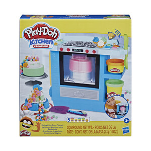 Juego de plastilina Gran horno de pasteles Confitería mágica con accesorios y 3 botes de colores PLAY-DOH.
