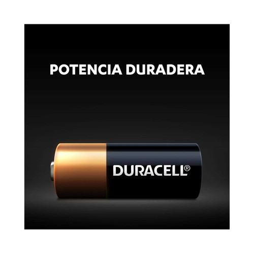 Pack de 2 pilas alcalinas A23, MN21, 12V, DURACELL.