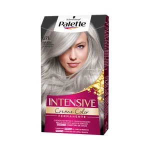 PALETTE Tinte de pelo permanente tono U71 gris plata PALETTE Intensive creme color de Schwarzkopf.