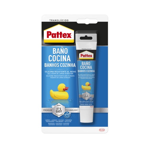 Baños y cocinas transparente 50 ml, PATTEX.