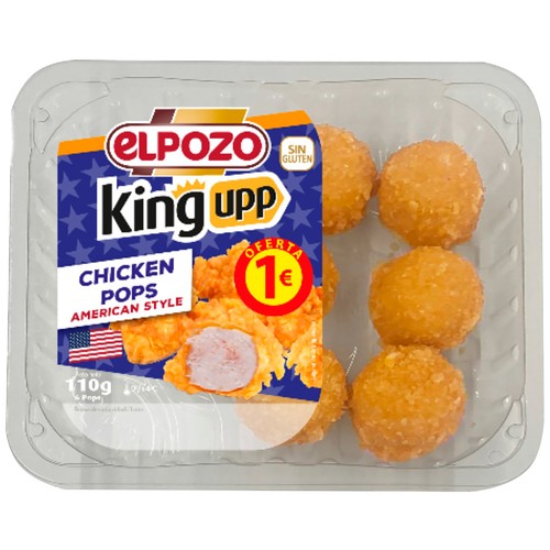 EL POZO King Upp! Chicken pops 110 g.