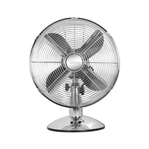 Ventilador de sobremesa QILIVE Q.6729, 40W, diámetro 30cm, oscilante.