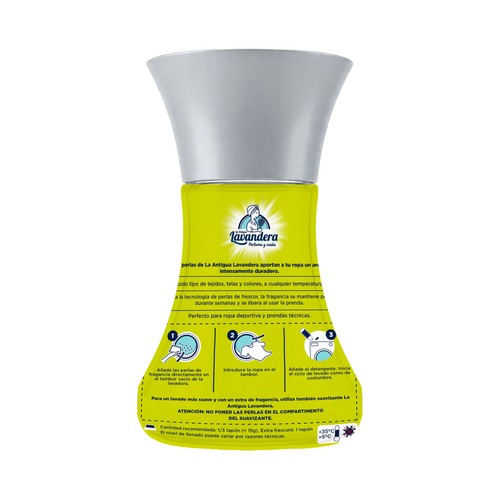 LA ANTIGUA LAVANDERA Perlas perfumadas con aroma a jazmín fresco 180 g.