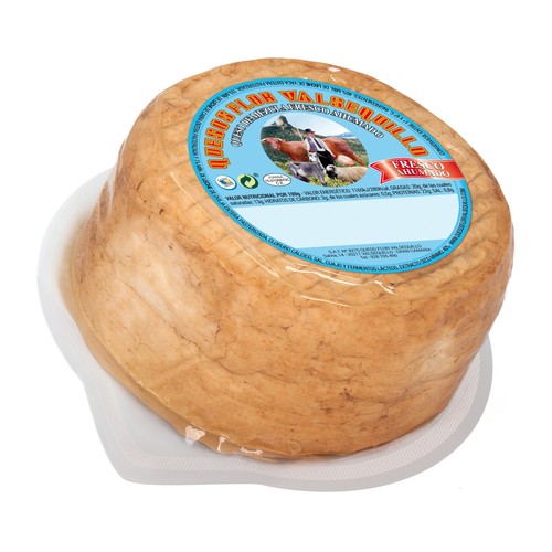 QUESO FLOR VALSEQUILLO Queso mezcla fresco ahumado, pieza