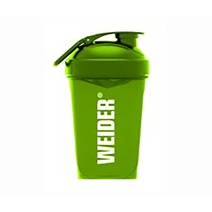 WEIDER Shaker vegan verde tapón fijo