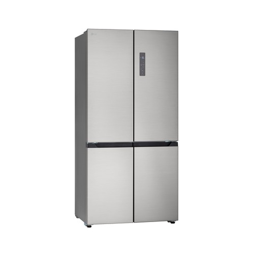 Frigorífico americano inox 190cm LG GMM42PYBEH antihuellas, no frost, clasificación energética: E, H: 190cm A: 90,5cm, F: 67,3cm, capacidad total: 600L.