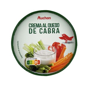 PRODUCTO ALCAMPO Crema de queso para untar de cabra PRODUCTO ALCAMPO 125 g.