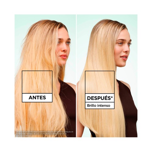 FRUCTIS de Garnier Liso diamante Spray de brillo y suavidad, para cabellos encrespados y apagados 150 ml.