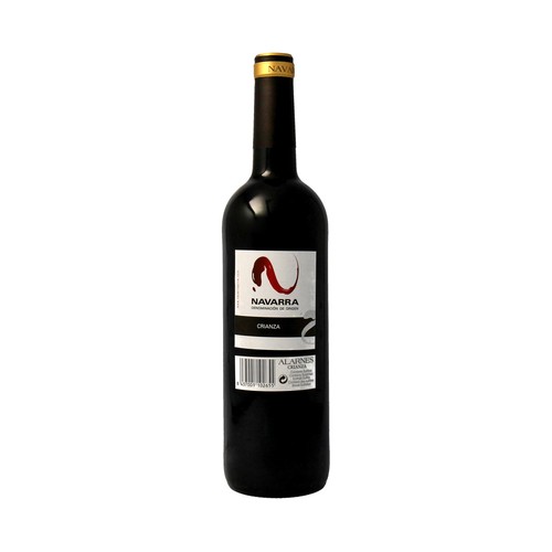ALARNES  Vino tinto crianza con D.O. Navarra ALARNES botella de 75 cl.