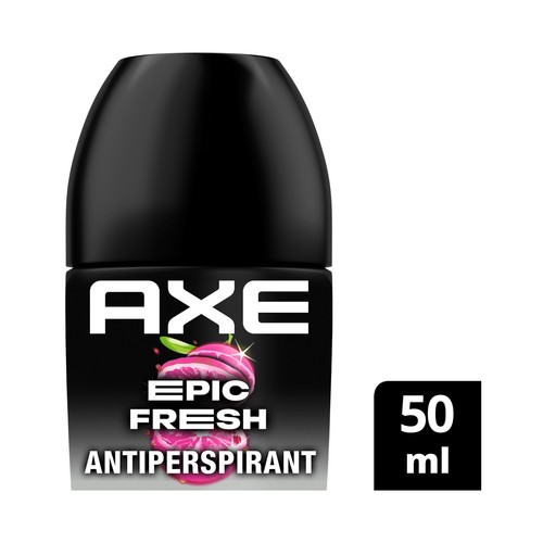 AXE Epic fresh Desodorante roll on para hombre con protección antitranspirante hasta 48 horas 50 ml.