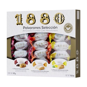Imagen de 1880 Surtido de polvorones 470 g.