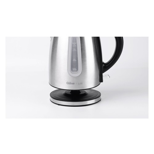 Hervidor de agua QILIVE Q.5578, capacidad 1.7L, interruptor ON/OFF, potencia 2200W.