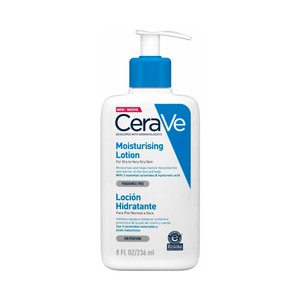CERAVE Loción hidratante sin fragancia para pieles normales a seca 236 ml.