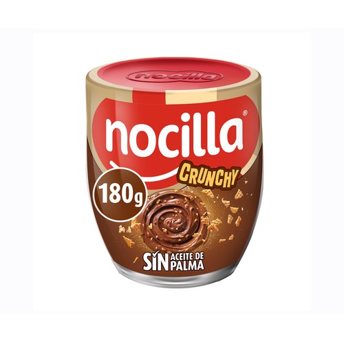 NOCILLA Crema de cacao crunchy 180 g.