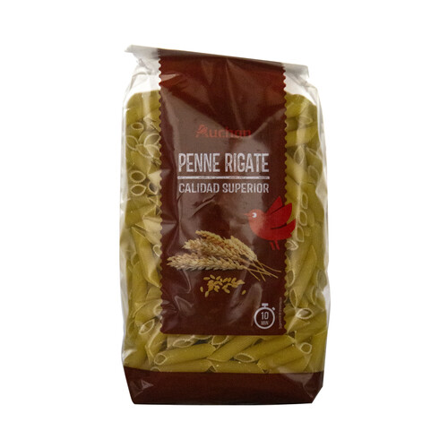 Pasta Penne Rigate PRODUCTO ALCAMPO paquete de 500 g.