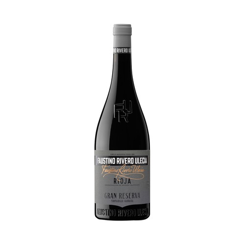 FAUSTINO RIVERO ULECIA Vino tinto gran reserva con D.O. Ca. Rioja botella 75 cl.