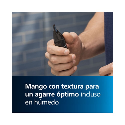 Recortador de nariz y orejas PHILIPS NT1650/16, sistema de protección, resistente al agua..