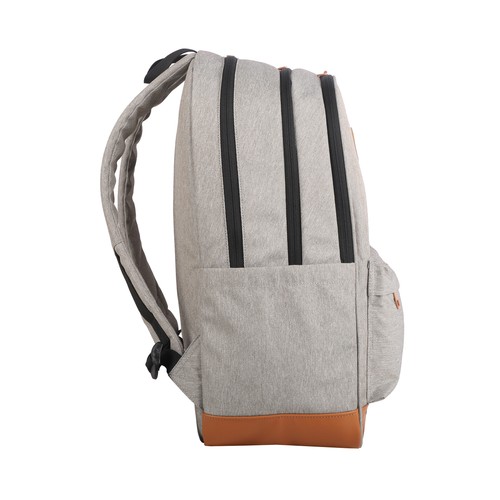Mochila Eco Concept 3 compartimentos color gris. YOUNG'S ATTITUDE