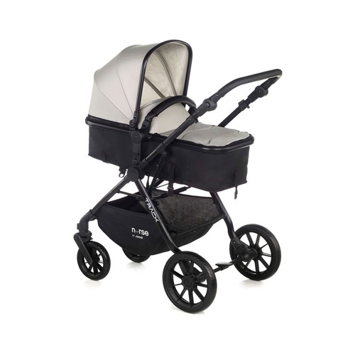 Coche NURSE by JANÉ combi trio 2en1;, ligera, hasta bebes de 22kg, color Iron 