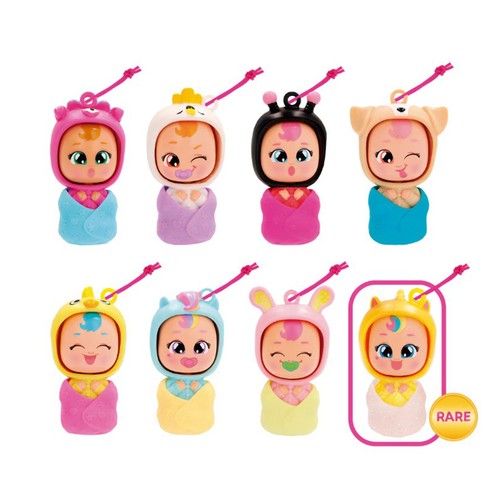 Llaveros Cry Babies, modelo Play Time Newborn, IMC TOYS
