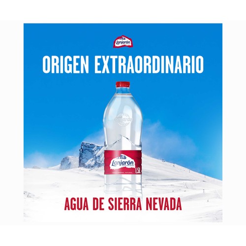 LANJARÓN Agua mineral pack de 6 uds x 1,5 l.