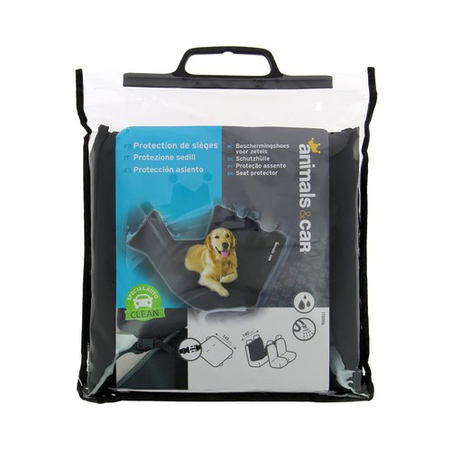Protección de asiento trasero ANIMALS&CAR de 150x125cm.