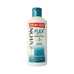 Imagen de FLEX Champú con keratina y tilosina, para cabellos grasos o muy grasos FLEX de Revlon 650 ml.